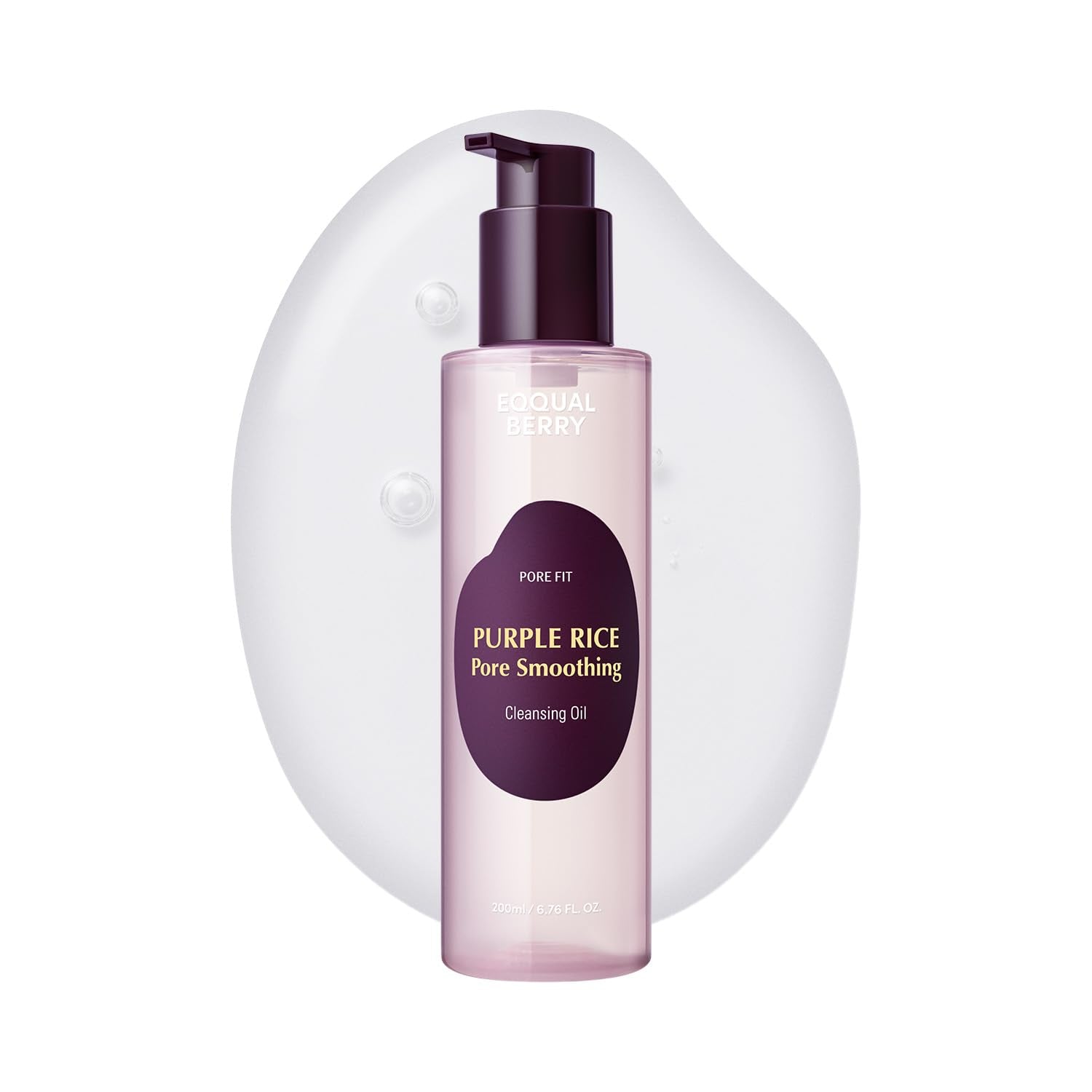EQQUALBERRY Purple Rice Pore Smoothing Cleansing Oil 200 ml